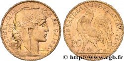 20 francs or Coq, Dieu protège la France 1905 Paris F.534/10