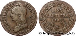Cinq centimes Dupré, grand module 1797 Lille F.115/31