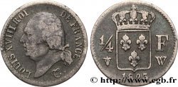 1/4 franc Louis XVIII 1823 Lille F.163/30