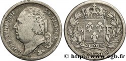 1/2 franc Louis XVIII 1821 Lille F.179/29