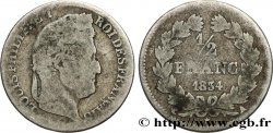 1/2 franc Louis-Philippe 1834 Paris F.182/40