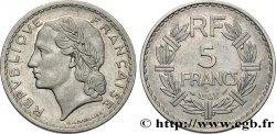 5 francs Lavrillier, aluminium 1948 Beaumont-Le-Roger F.339/15