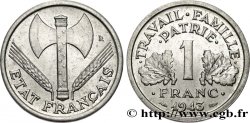 1 franc Francisque, légère 1943 F.223/3