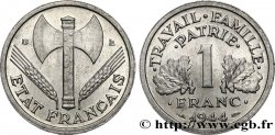 1 franc Francisque, légère 1944 Beaumont-Le-Roger F.223/6