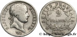 2 francs Napoléon Ier tête laurée, Empire français 1812 Marseille F.255/47 F