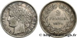 2 francs Cérès, sans légende 1870 Paris F.264/1