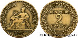 2 francs Chambres de Commerce 1926 F.267/8