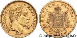20 francs or Napoléon III, tête laurée 1865 Paris F.532/11