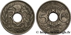 5 centimes Lindauer, petit module 1922 Poissy F.122/5