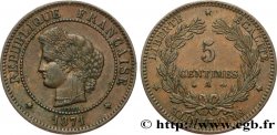 5 centimes Cérès 1871 Paris F.118/2