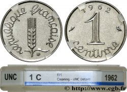 1 centime Épi, avec rebord 1962 Paris F.106/5