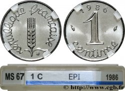1 centime Épi 1986 Pessac F.106/43