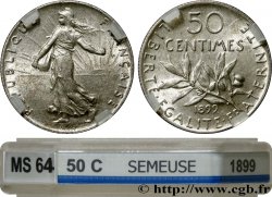 50 centimes Semeuse 1899 Paris F.190/5