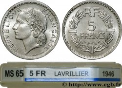 5 francs Lavrillier, aluminium 1946 F.339/6