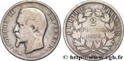 2 francs Napoléon III, tête nue 1856 Lyon F.262/8 B+