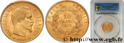 10 francs or Napoléon III, tête nue, grand module 1855 Paris F.506/1