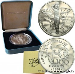 Belle Épreuve 100 francs - Lanceur 1991 Paris F5.1617 1