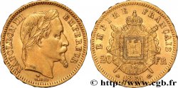 20 francs or Napoléon III, tête laurée 1861 Paris F.532/1