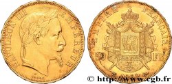50 francs or Napoléon III, tête laurée 1862 Strasbourg F.548/2 AU