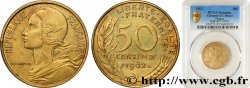 50 centimes Marianne, col à 4 plis 1962 Paris F.197/3