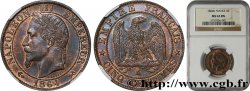 Cinq centimes Napoléon III, tête laurée 1864 Bordeaux F.117/15