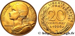 20 centimes Marianne, BU (Brillant Universel) 1996 Pessac F.156/40