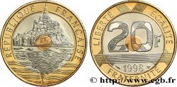 20 francs Mont Saint-Michel, BE (Belle Épreuve) 1998 Pessac F.403/14 var.