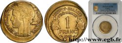 1 franc Morlon, Frappe décentrée 1933 Paris F.219/4 var. AU58 PCGS