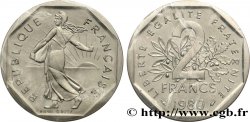 Piéfort nickel de 2 francs Semeuse 1980 Pessac GEM.123 P1