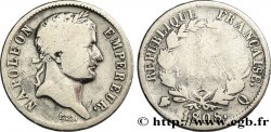 1 franc Napoléon Ier tête laurée, République française 1808 Perpignan F.204/13