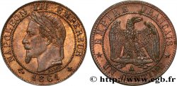 Un centime Napoléon III, tête laurée 1861 Paris F.103/1