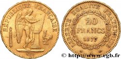 20 francs or Génie, Troisième République 1877 Paris F.533/5