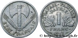 1 franc Francisque, lourde 1943 Paris F.222/4