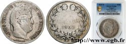 5 francs IIe type Domard hybride, tranche en relief 1832 Perpignan F.323/3