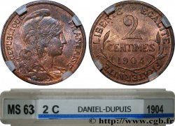 2 centimes Daniel-Dupuis 1904 Paris F.110/9