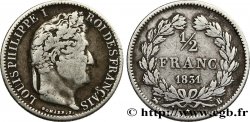 1/2 franc Louis-Philippe 1831 Rouen F.182/2
