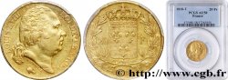 20 francs or Louis XVIII, tête nue 1818 Nantes F.519/13