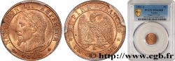 Un centime Napoléon III, tête laurée 1862 Paris F.103/4