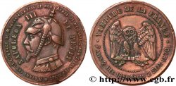 Médaille satirique Cu 32, type C “Chouette monétaire” 1870 Schw.C5b