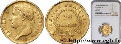 20 francs or Napoléon tête laurée, Empire français 1814 Paris F.516/39