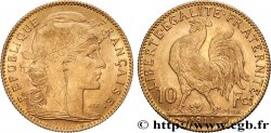 10 francs or Coq 1911 Paris F.509/12