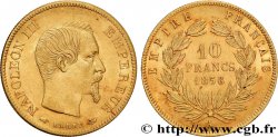 10 francs or Napoléon III, tête nue 1856 Paris F.506/3