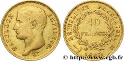 40 francs or Napoléon tête nue, type transitoire 1807 Toulouse F.539/3
