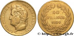 40 francs or Louis-Philippe 1834 Paris F.546/6