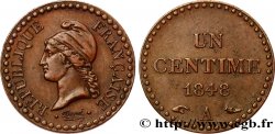 Un centime Dupré, IIe République 1848 Paris F.101/1