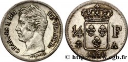 1/4 franc Charles X 1830 Paris F.164/39