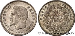 20 centimes Napoléon III, tête nue 1853 Paris F.148/1