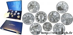 Coffret des huit pièces de 10 Francs Belle Épreuve Coupe du monde de football 1998 + une pièce de 1 Franc n.d. F5.1306 à 1313 1
