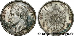 1 franc Napoléon III, tête laurée, Grand BB 1868 Strasbourg F.215/12