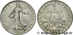 1 franc Semeuse, nickel, frappe médaille 1960 Paris F.226/4 var. XF